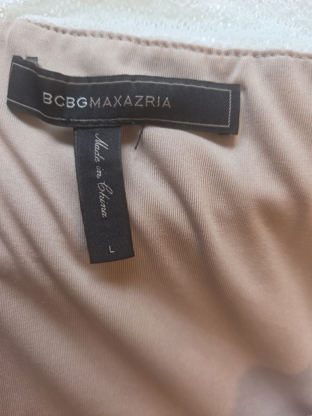 BCBGMAXAZRIA Blush Pink Top